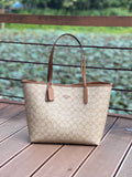 Classic Leather Tote | Lorvien Maison Tote Bag