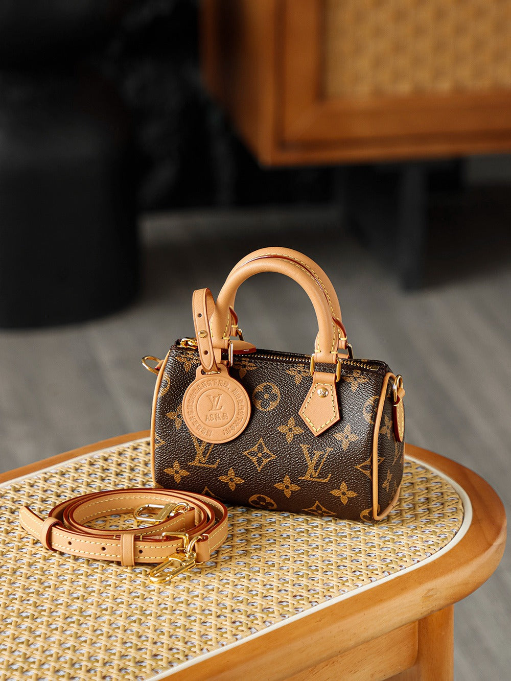 Monogram Crossbody Mini | Lorvien Maison Handbag