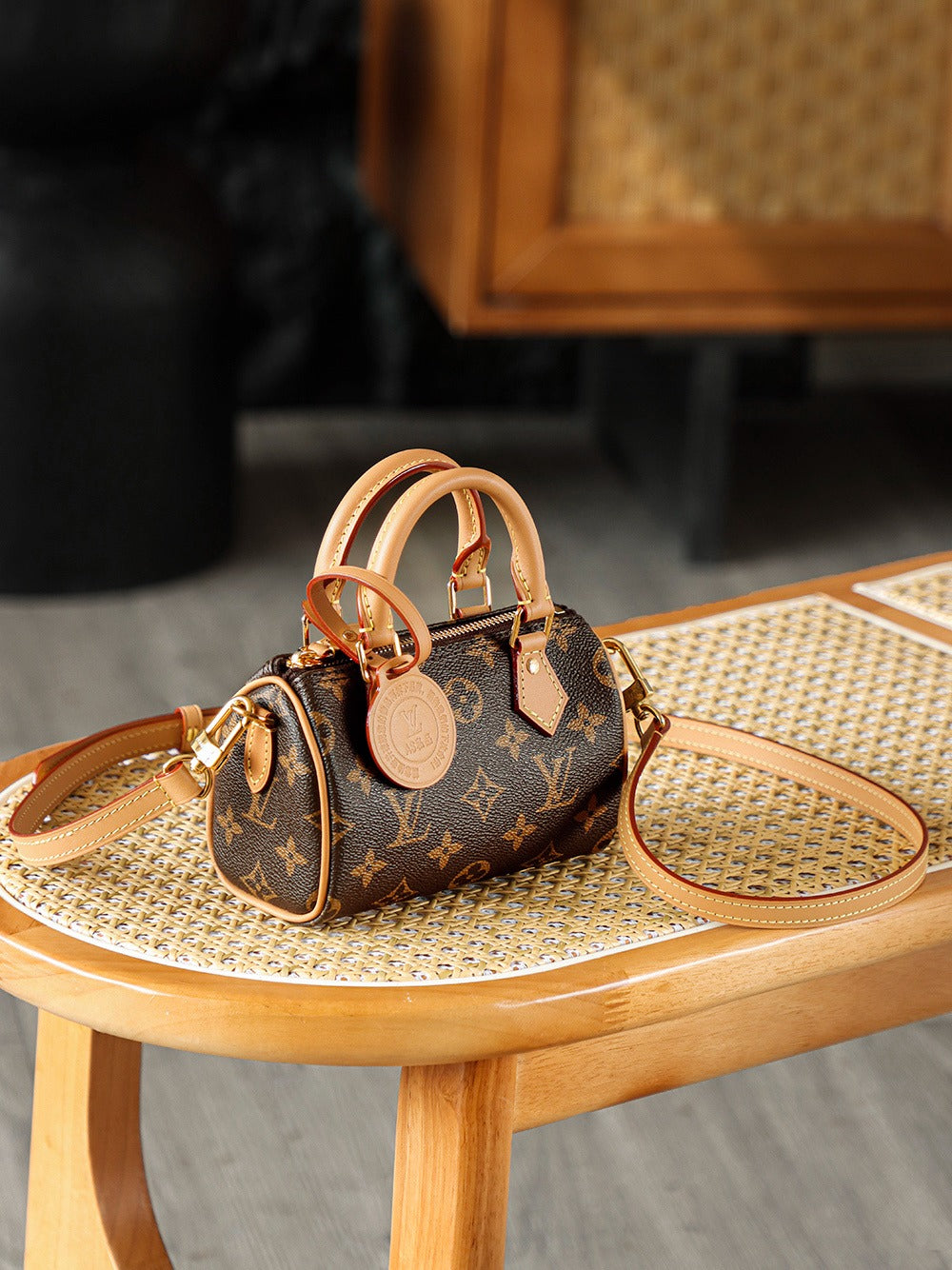 Monogram Crossbody Mini | Lorvien Maison Handbag