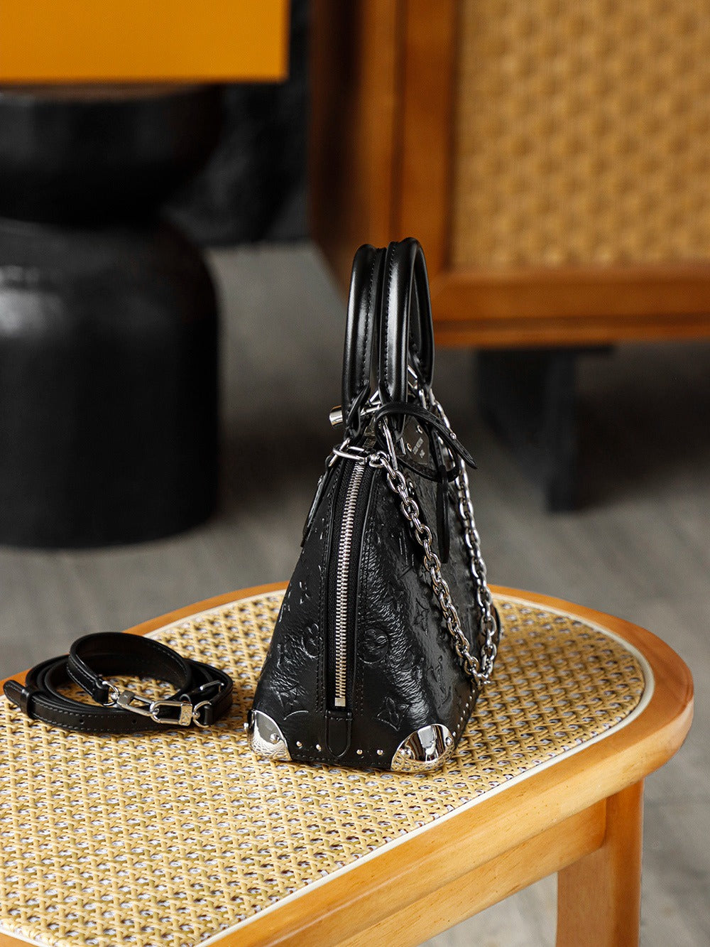 Monogram Alma Mini | Lorvien Maison Luxury Handbag