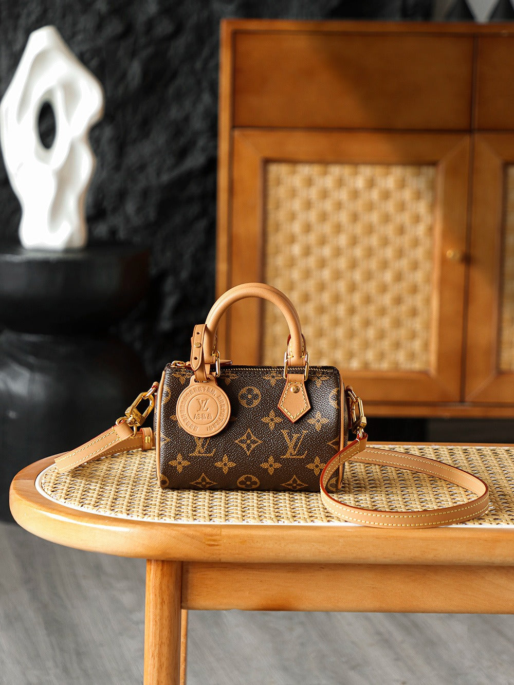 Monogram Crossbody Mini | Lorvien Maison Handbag