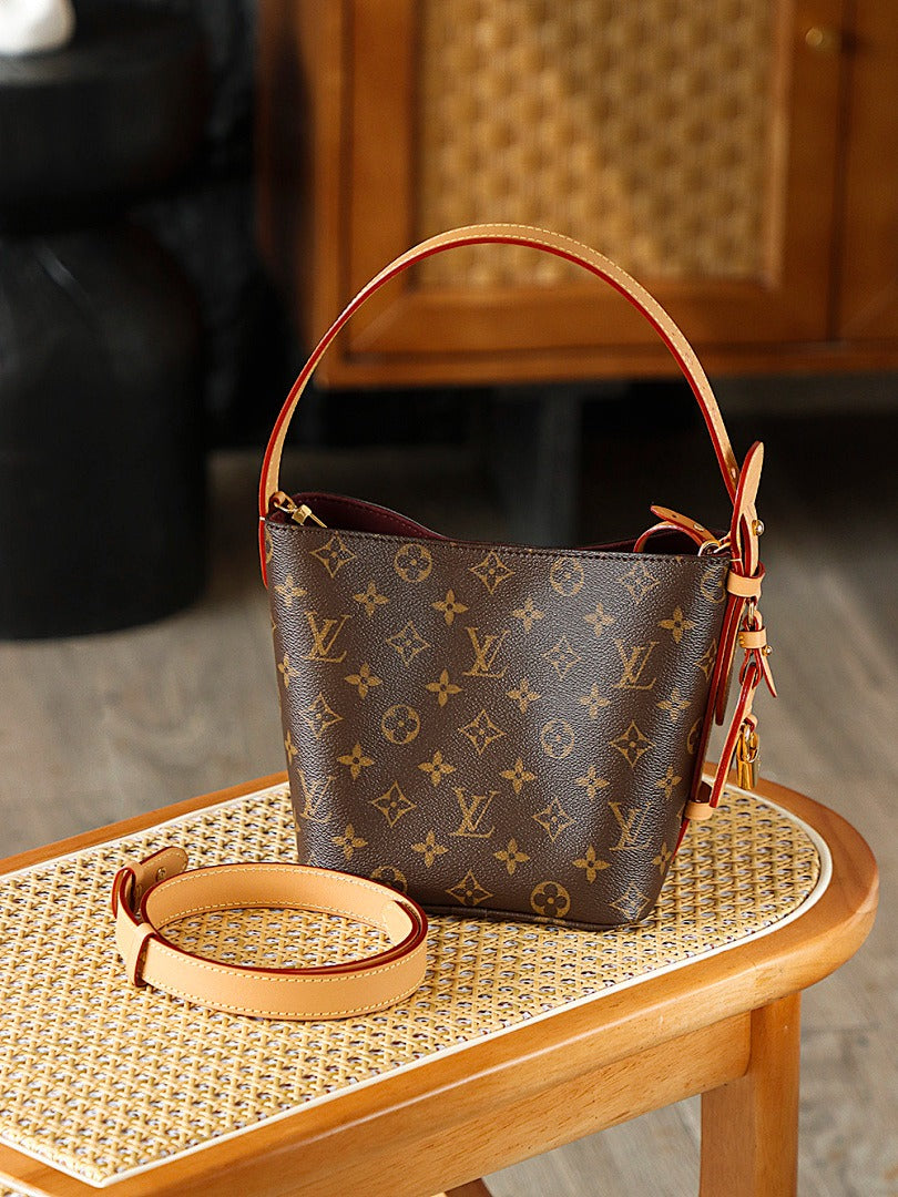 Monogram Bucket | Lorvien Maison Bucket Bag
